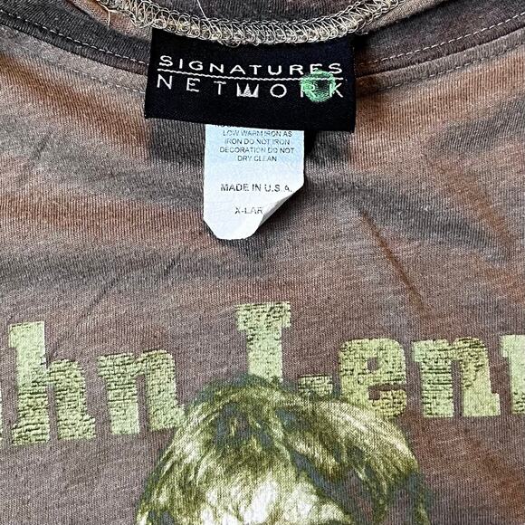 Signatures Network Men's XL Beatles John Lennon "Power To The People" T-shirt - Picture 3 of 4